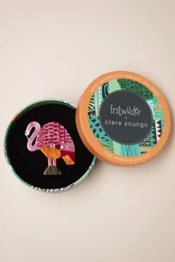 Hot A Flamingo Named Honk Broche Vrouwen Sieraden