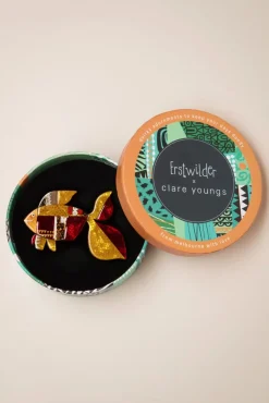 Online A Goldfish Named Silence Broche Vrouwen Sieraden