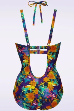 Acapulco Badpak In Petunia Paars Vrouwen Badpakken