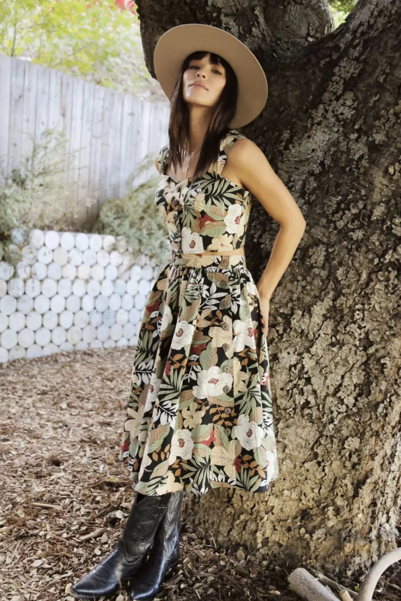 Outlet Adelaide Swing Rok In Multi Vrouwen Rokken