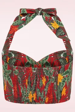 New Adriana Jungle Floral Top In Multi Vrouwen Tops
