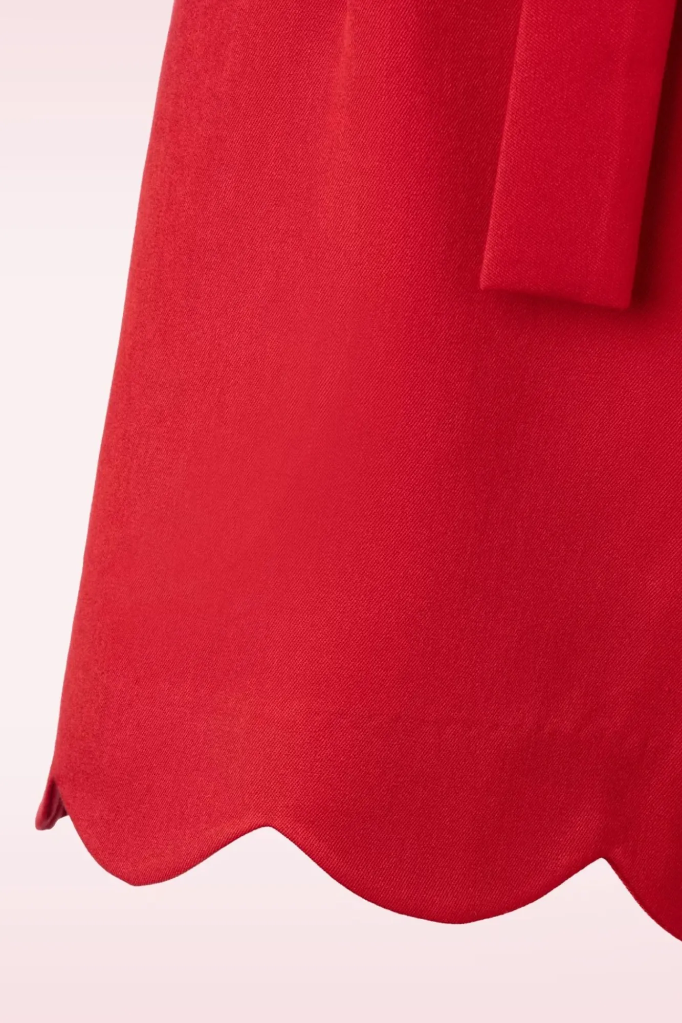 Best Ahoy Scallop Short In Rood Vrouwen Broeken