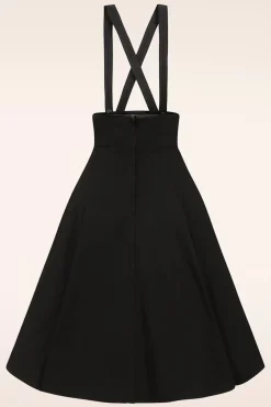 Hot Alexa Ponte Swing Rok In Zwart Vrouwen Rokken