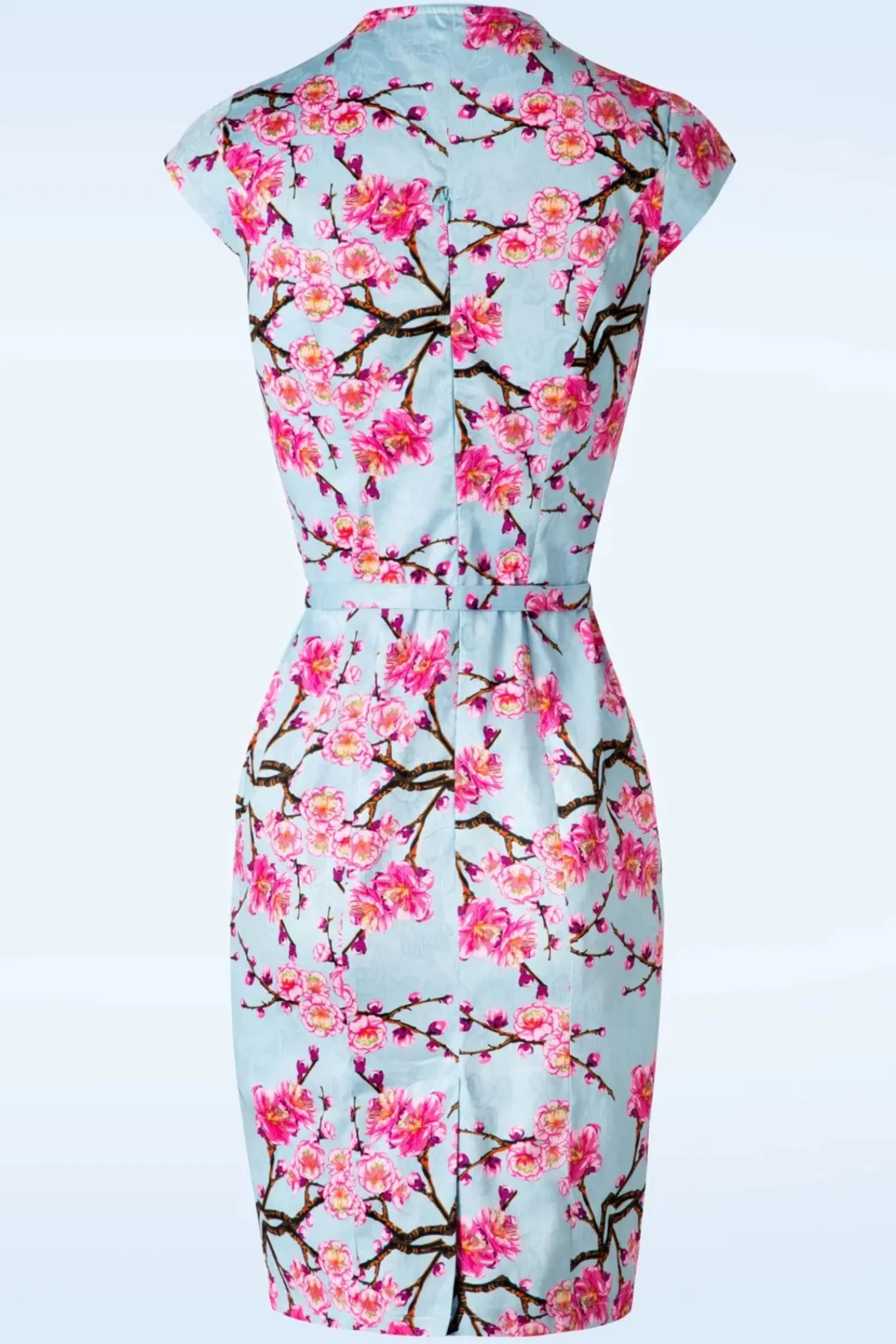 New Alice Blossom Penciljurk In Blauw Vrouwen Strakke Jurken