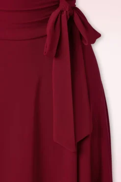 Best Aliyah Swingrok In Donkerrood Vrouwen Rokken