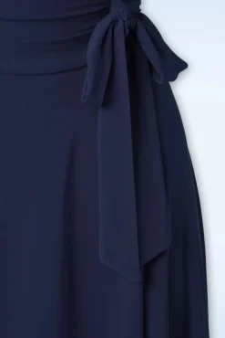 Sale Aliyah Swingrok In Marineblauw Vrouwen Rokken