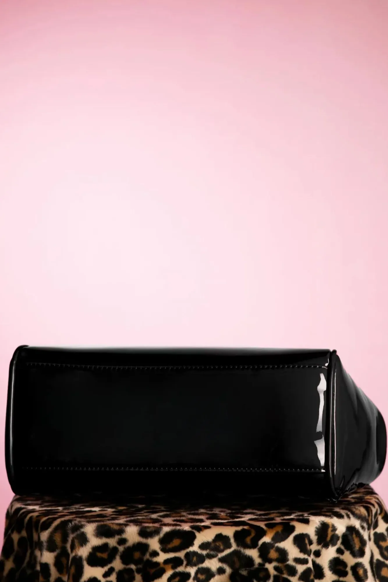 Hot Amerikaanse Vintage Patenttas In Zwart Vrouwen Tassen