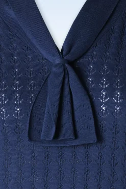 Discount Anchor Ahoy! Top In Marineblauw Vrouwen Truitjes