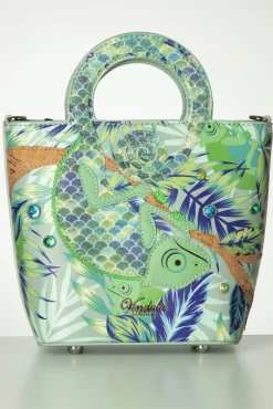 Discount Animal Park Clancy Chameleon Mini Tas In Groen Vrouwen Tassen