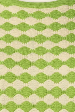 Clearance Ann Turtle Top In Macaw Groen Vrouwen Truitjes