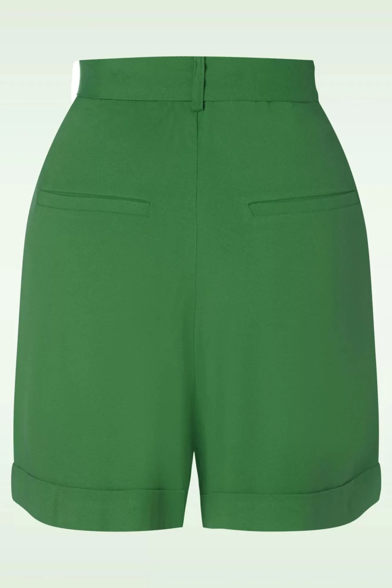 Anna Short In Flessengroen Vrouwen Broeken