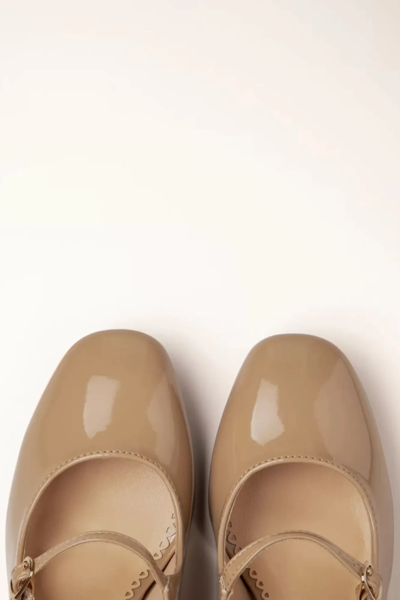 Clearance Annie Mary Jane Pumps In Latte Vrouwen Pumps