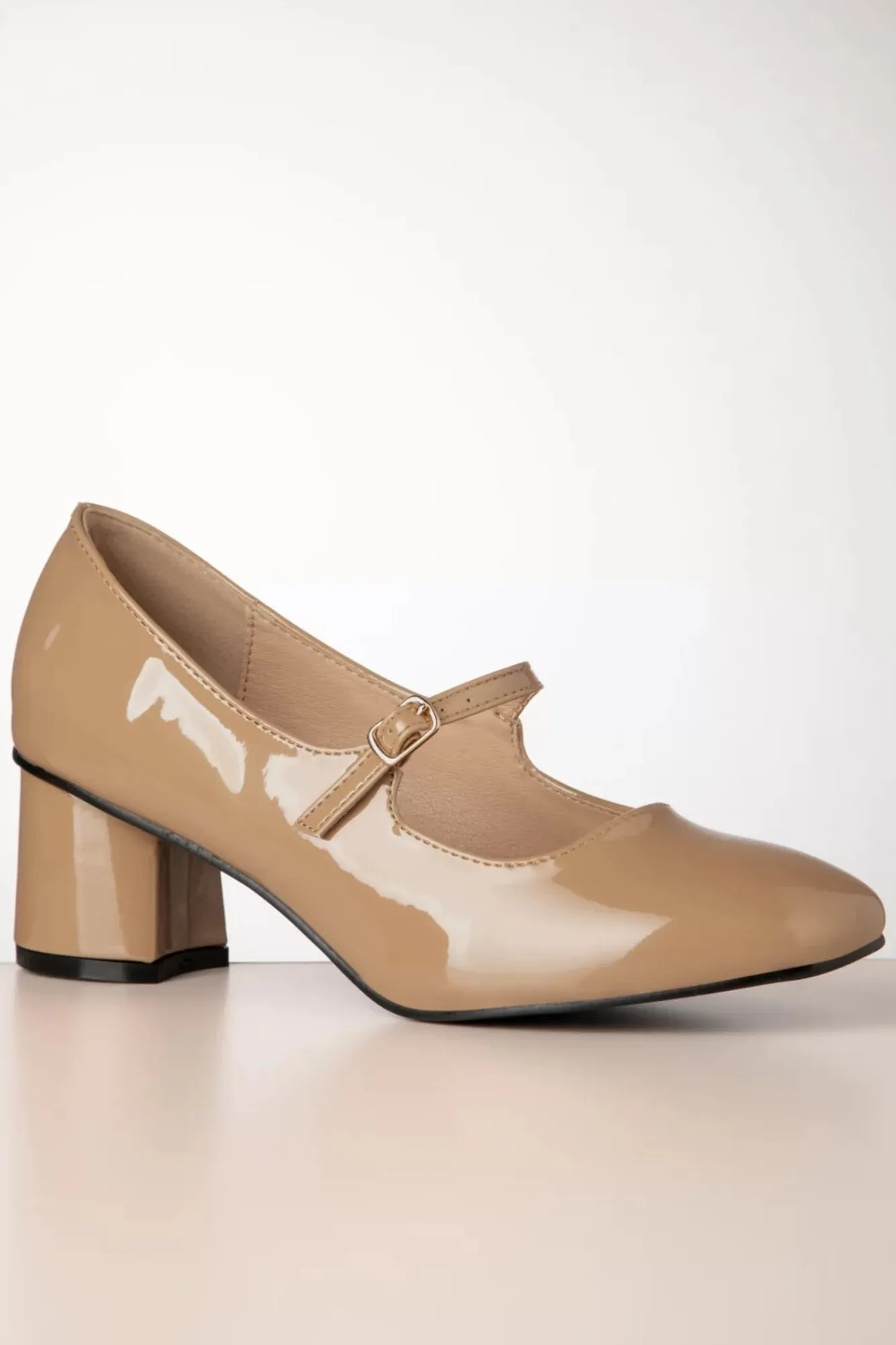Clearance Annie Mary Jane Pumps In Latte Vrouwen Pumps