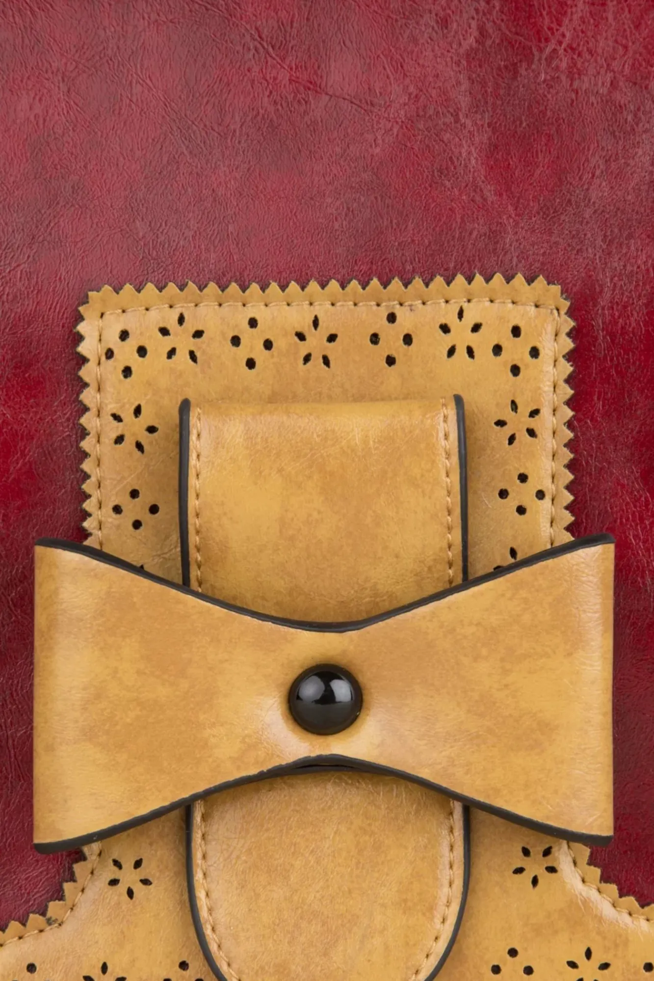 Sale Antieke Handtas In Rood Vrouwen Tassen