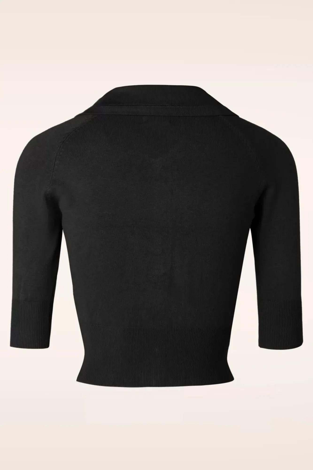 Sale April Vest Met Strik In Zwart Vrouwen Vestjes