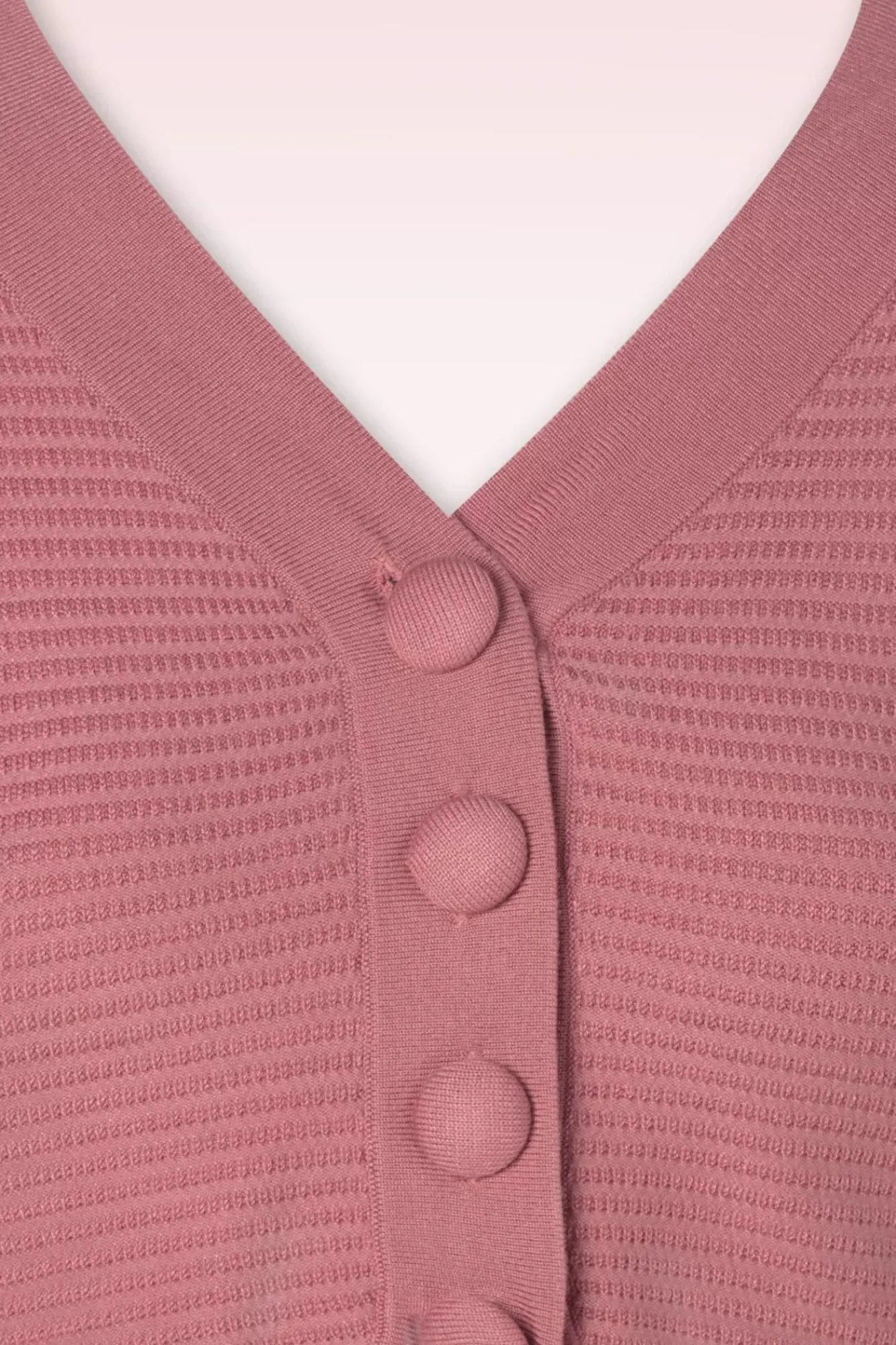 Outlet Ariane Getextureerd Gebreid Cropped Vest In Roze Vrouwen Vestjes