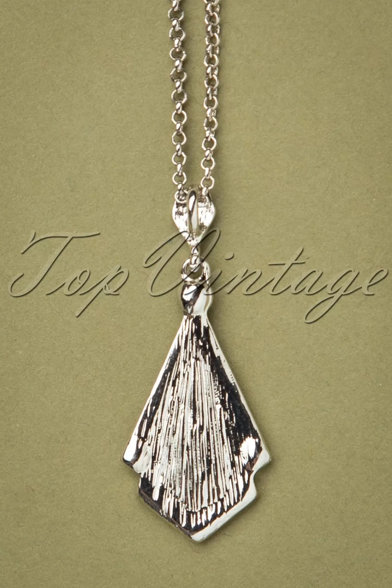 Best Art Deco Ketting In Zwart Vrouwen Sieraden