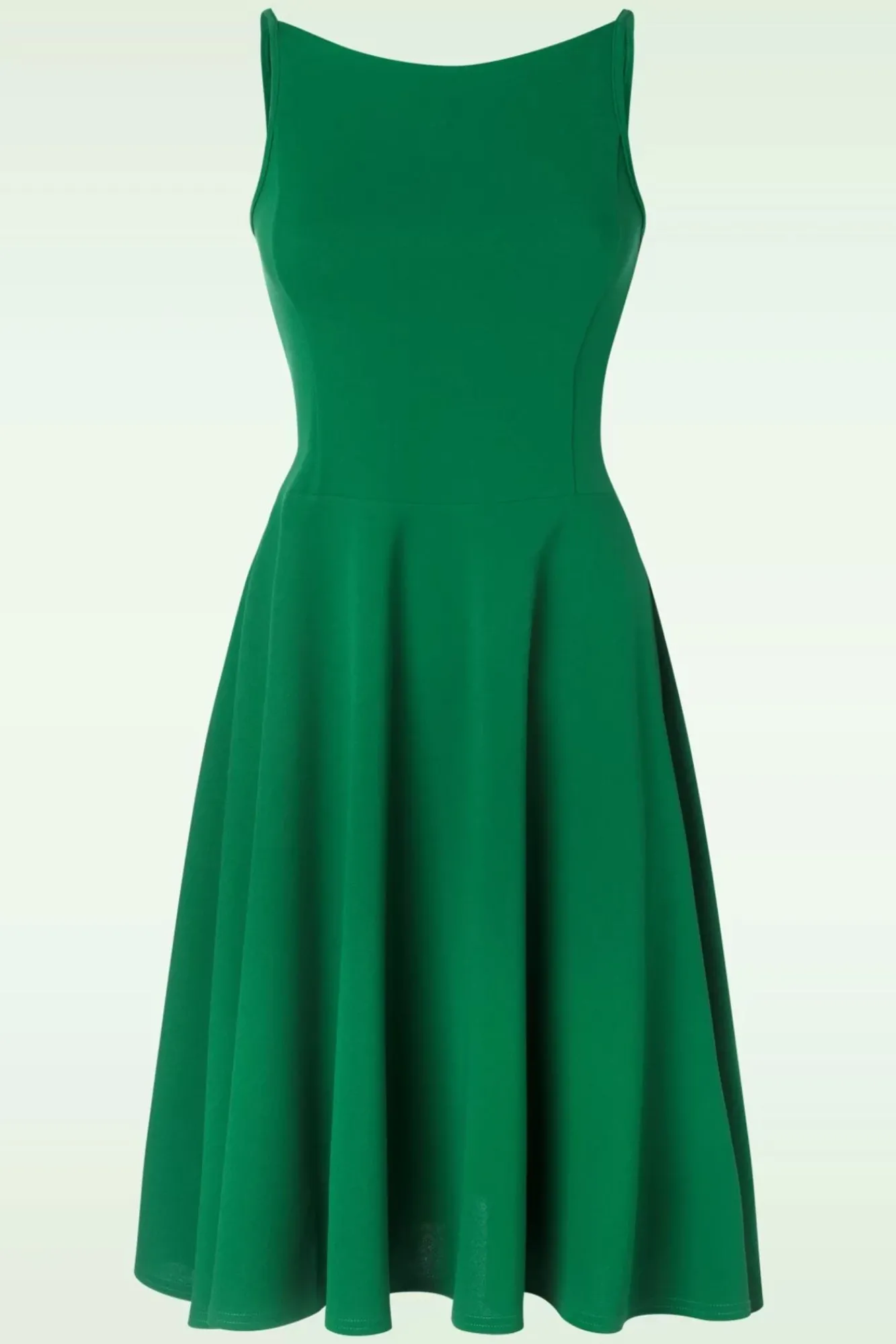 Online Athena Swing Jurk In Groen Vrouwen Plus Size Jurken