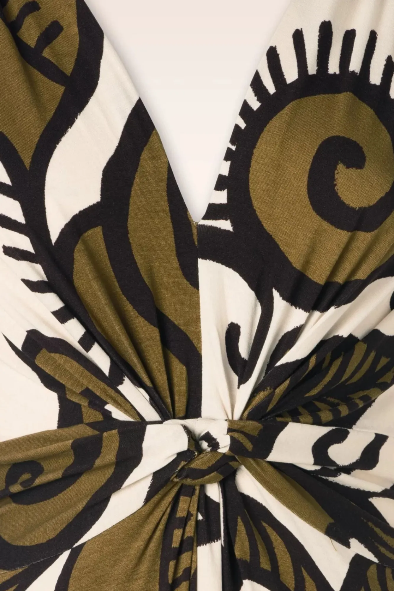 Outlet Aubrey Maxi Jurk In Khaki Vrouwen Plus Size Jurken