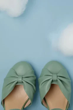 Sale Ava Heart Stopper Pumps In Saliegroen Vrouwen Pumps