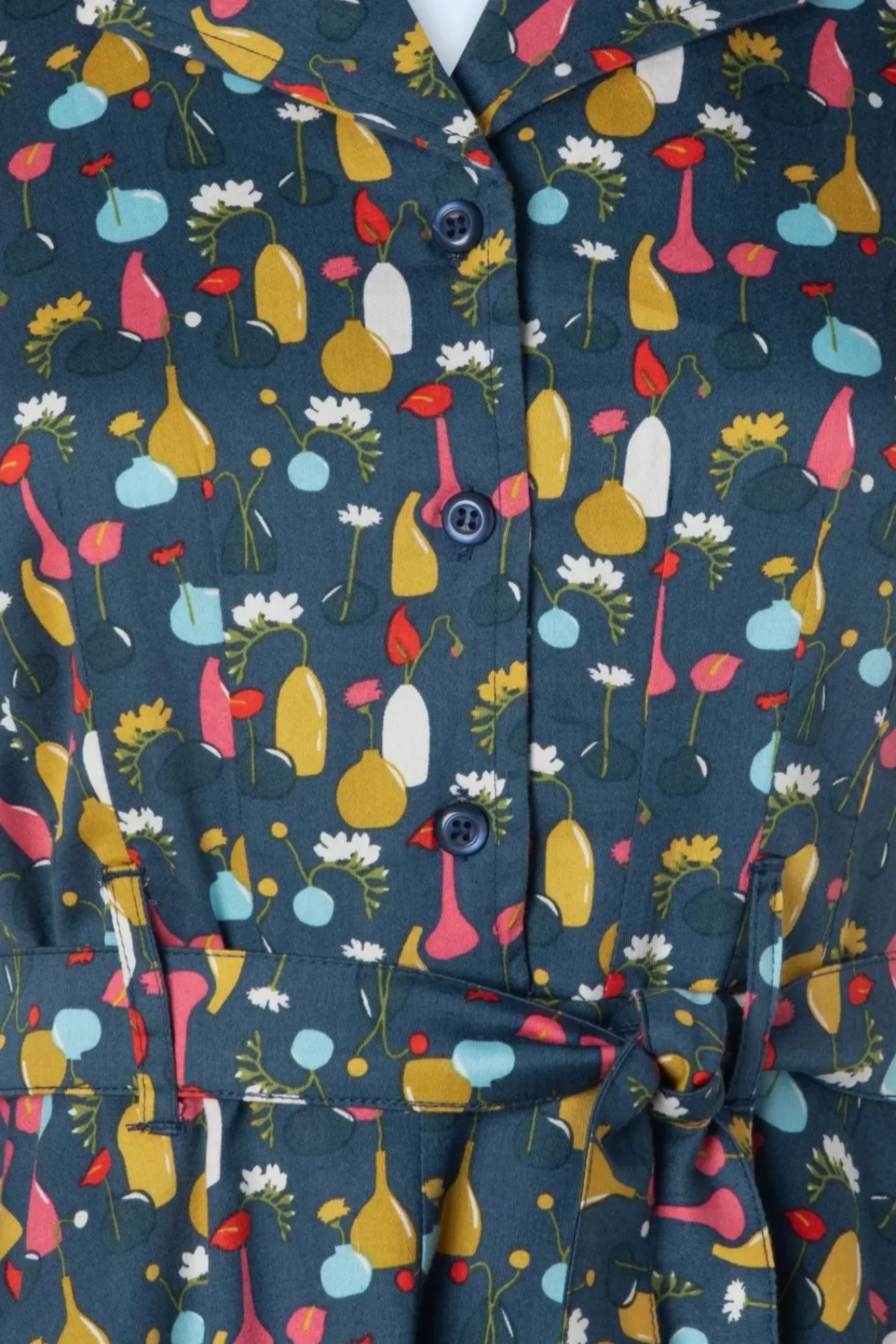 Clearance Ava Paris Jurk In Blauw Vrouwen Plus Size Jurken