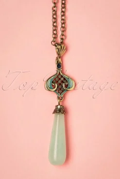 Hot Avent Ketting In Blauw Vrouwen Sieraden