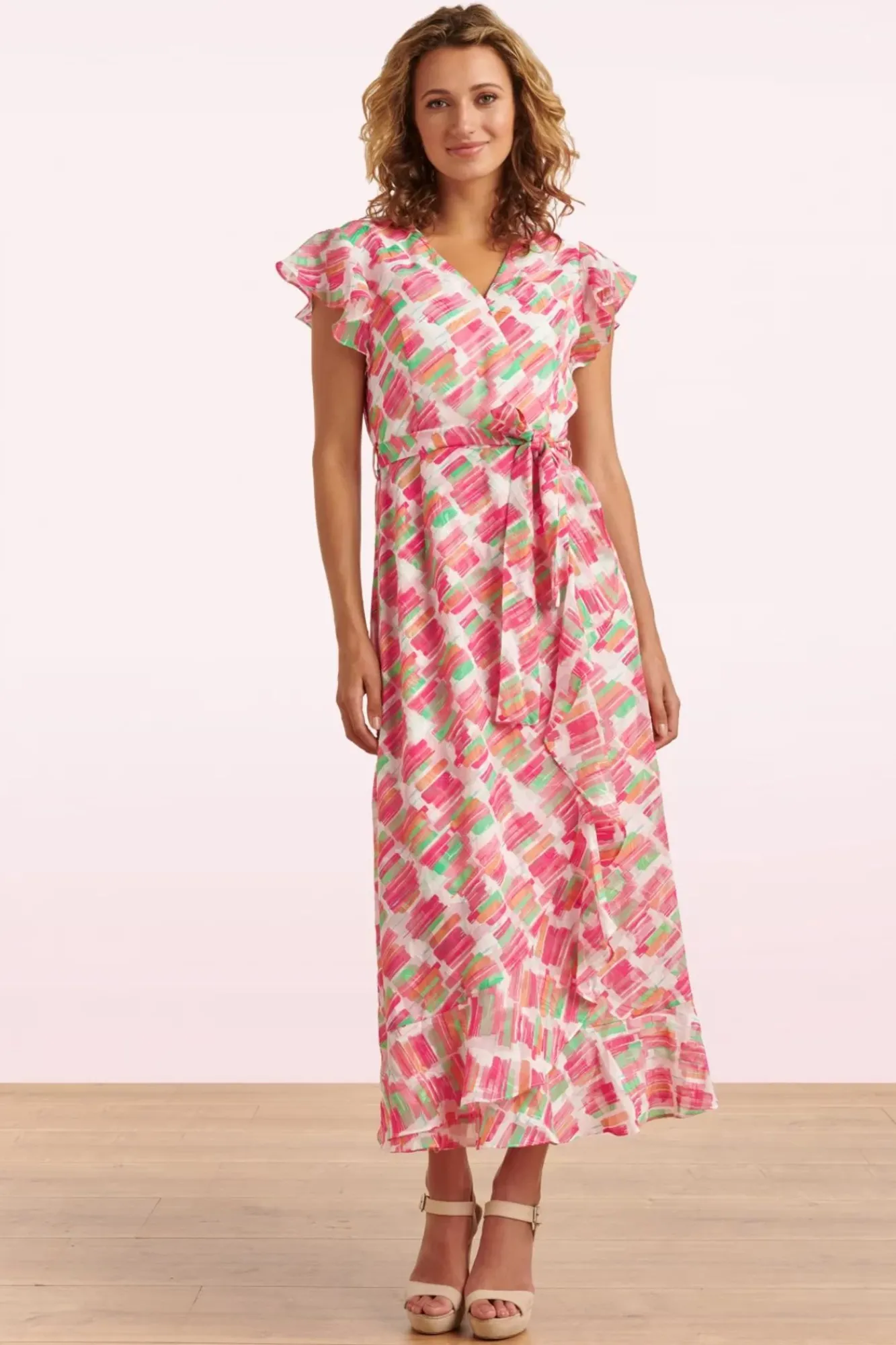 Hot Babs Maxi Jurk In Multi Vrouwen Maxi Jurken