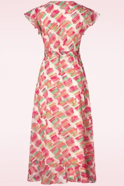 Hot Babs Maxi Jurk In Multi Vrouwen Maxi Jurken