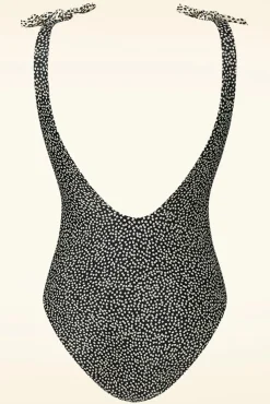 Outlet Badpak Met Strik In Lil Flower Vrouwen Badpakken