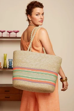 Online Bari Strandtas Van Stro In Zand Vrouwen Tassen