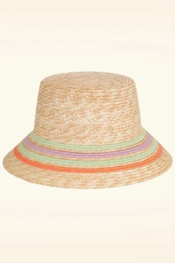 Outlet Bari Strohoed In Zand Vrouwen Hoeden & Fascinators