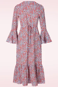 Discount Bathilde Strawberry Fields Midi Jurk In Multi Vrouwen Plus Size Jurken
