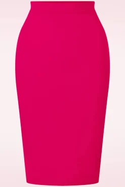 Online Bella Midi Rok In Magenta Vrouwen Rokken
