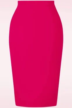 Online Bella Midi Rok In Magenta Vrouwen Rokken