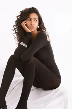 Belvedere Panty In Zwart Vrouwen Panty's