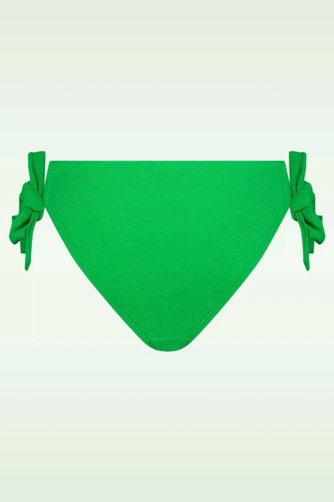 Sale Bikinibroekje Bow In Bright Green Relief Vrouwen Bikini's