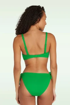 Sale Bikinibroekje Bow In Bright Green Relief Vrouwen Bikini's