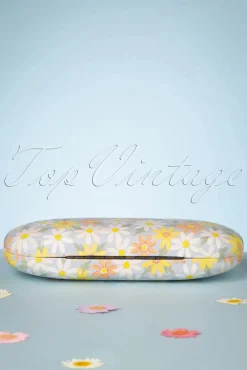 Clearance Blauwe Daisy Brillenkoker Vrouwen Zonnebrillen