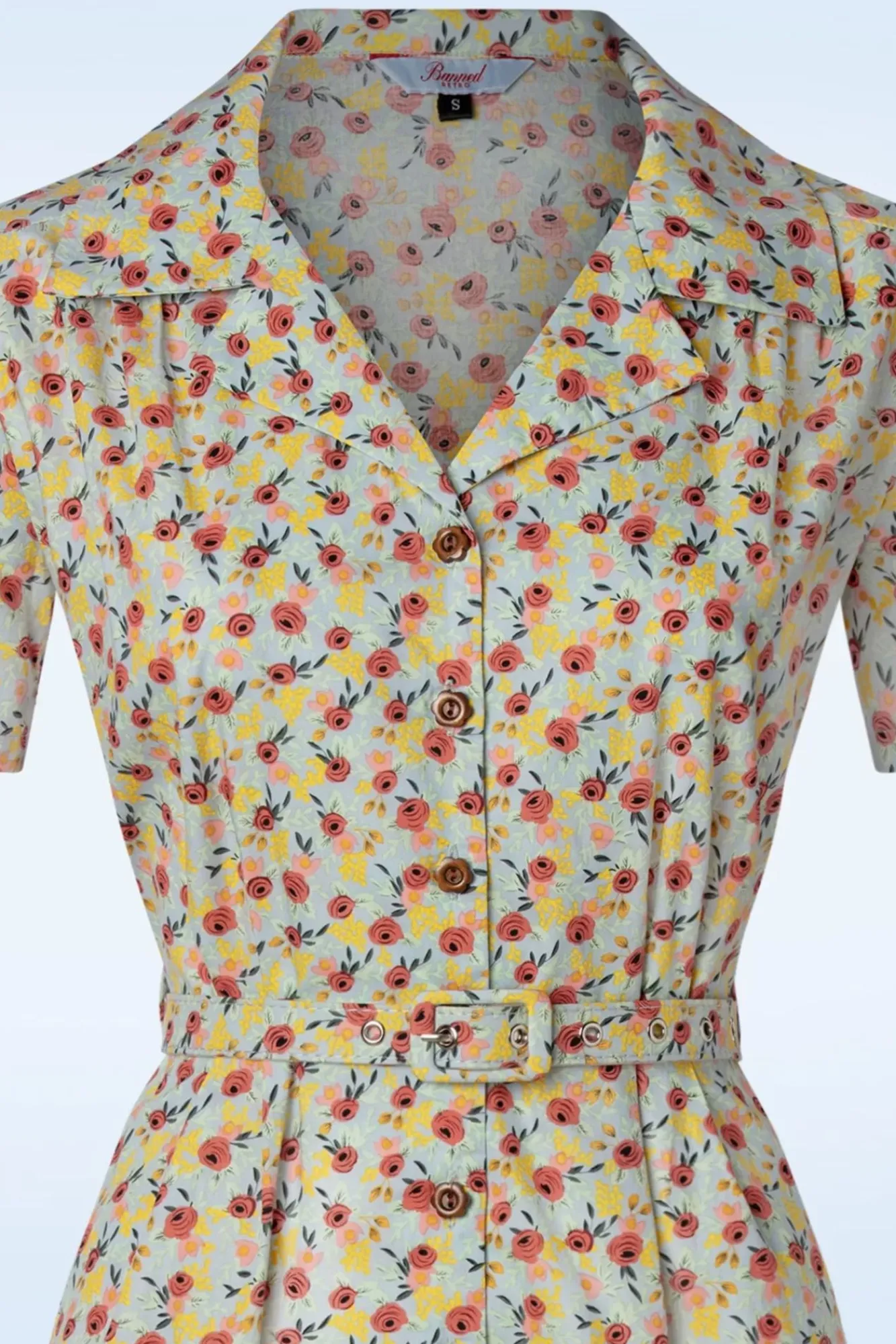 Online Blooming Swing Jurk In Blauw Vrouwen Swing Jurken