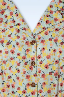 Online Blooming Swing Jurk In Blauw Vrouwen Swing Jurken