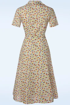 Online Blooming Swing Jurk In Blauw Vrouwen Swing Jurken