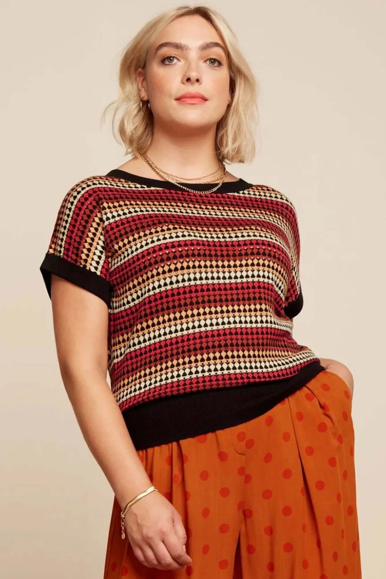 Outlet Boatneck Boyd Top In Zwart Vrouwen Truitjes