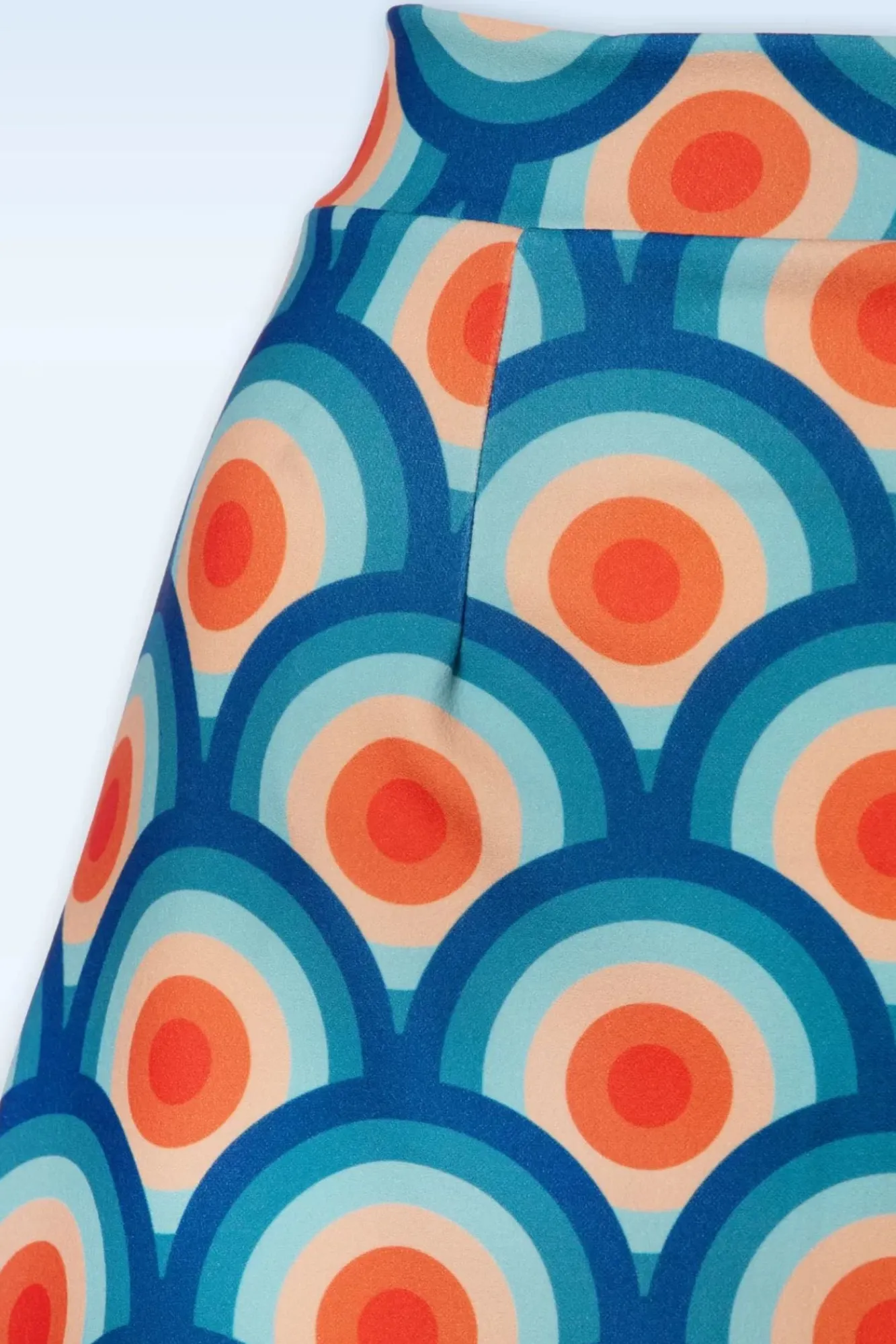 Hot Bobby Retro Rok In Cirkel Geo Print Vrouwen Rokken