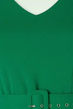 Hot Bonnie Swing Jurk In Smaragdgroen Vrouwen Plus Size Jurken