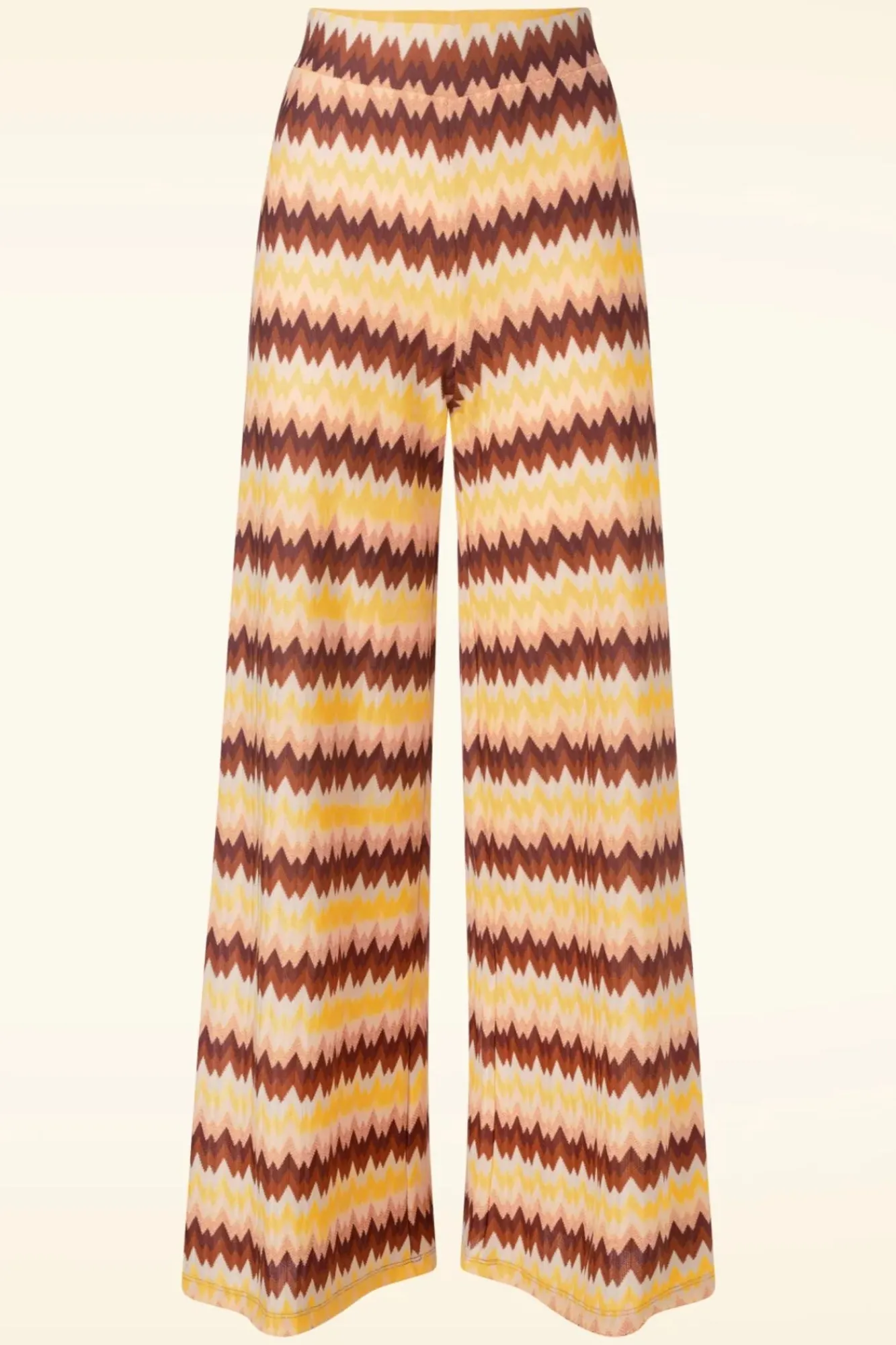 Best Border Palazzo Carmine In Mock Oranje Vrouwen Broeken