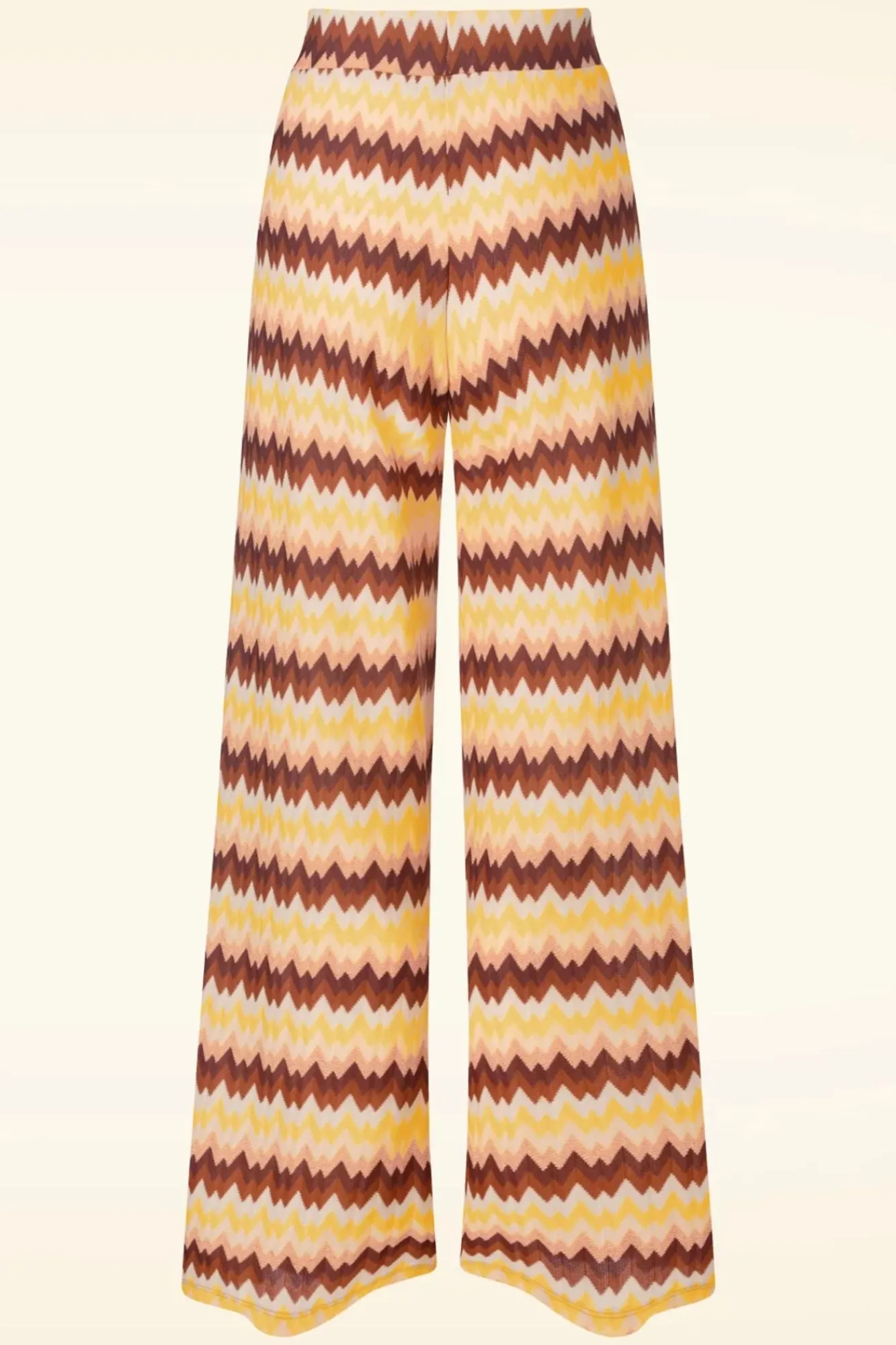 Best Border Palazzo Carmine In Mock Oranje Vrouwen Broeken