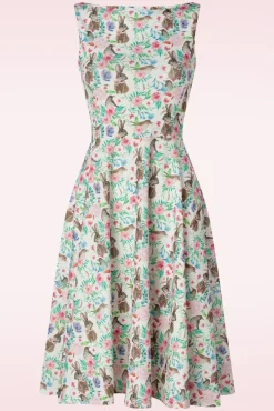 Online Bunny Hop Swing Jurk In Wit En Multi Vrouwen Plus Size Jurken