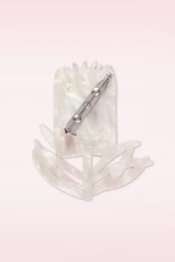 Best Burgundy Brush Broche Vrouwen Sieraden