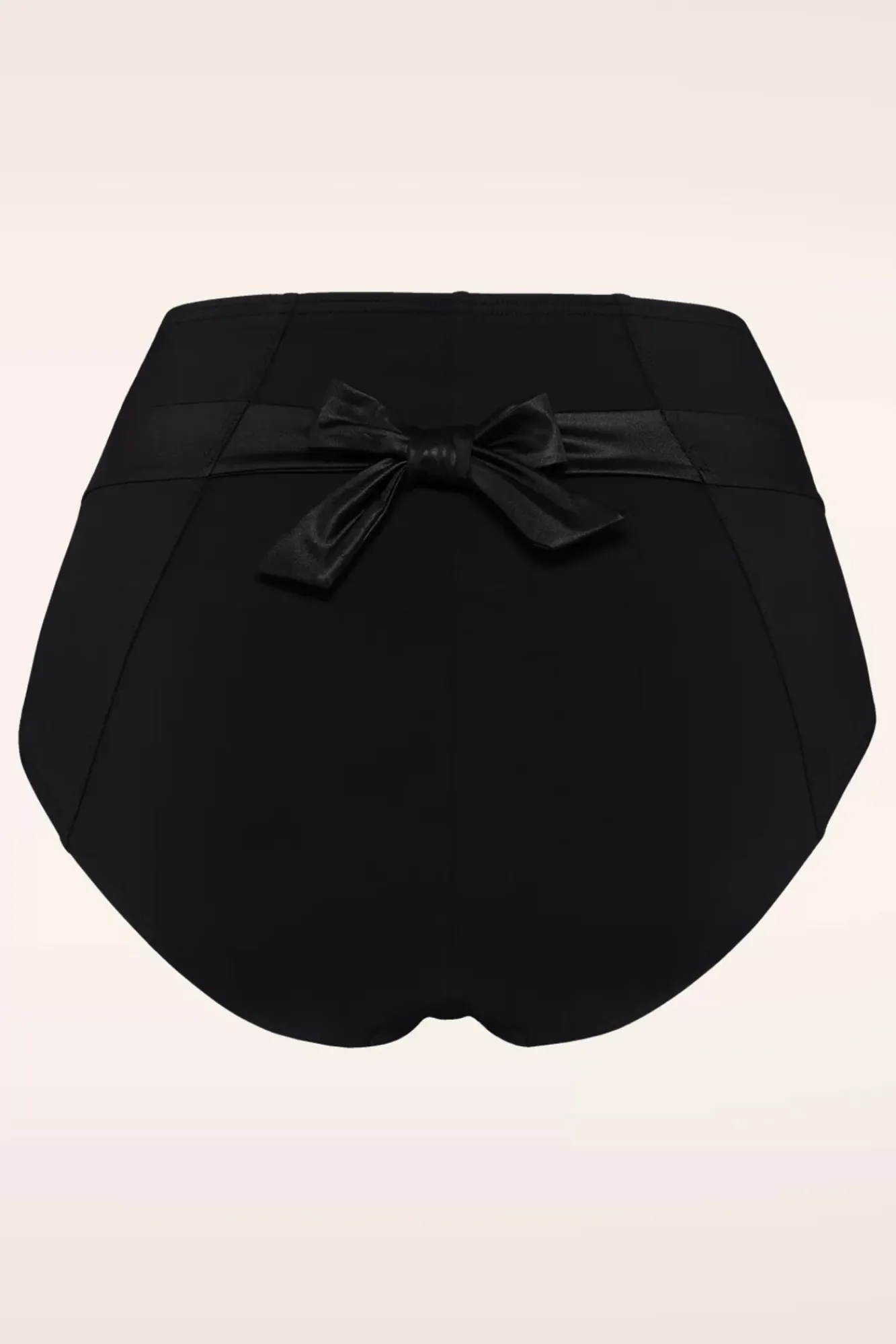 New Cache Coeur Slip Met Hoge Taille In Zwart Vrouwen Bikini's