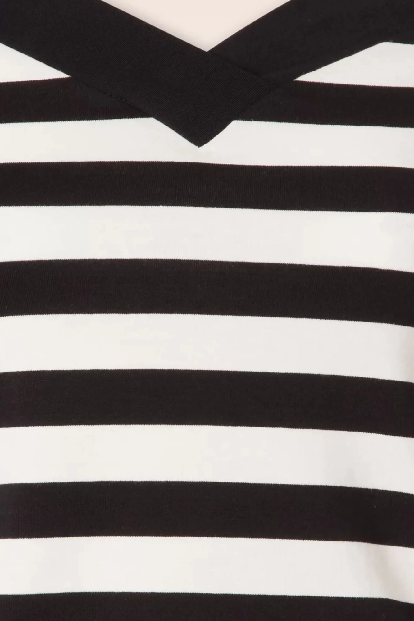 Online Caitlin Strepen Top In Zwart En Wit Vrouwen T-Shirts